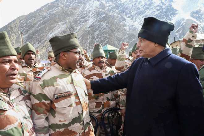 Centre to connect all Sino-India border posts with road: Rajnath - The ...