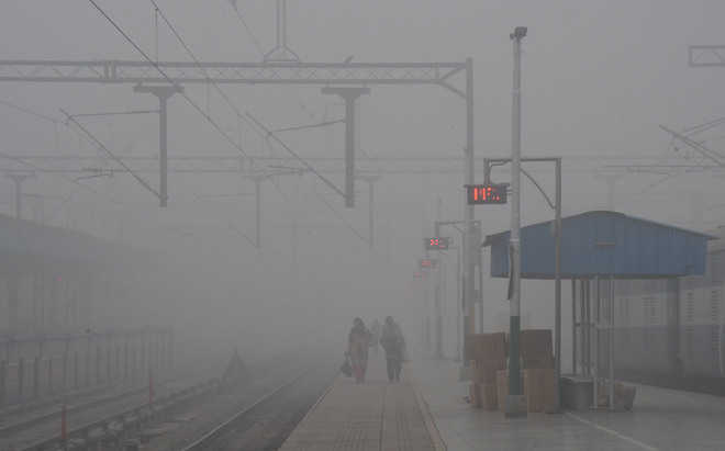 ‘Worst fog of season’ blinds city, grounds 9 flights, delays 20 trains