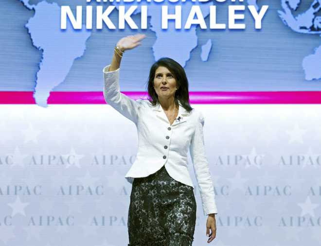 Nikki Haley harbouring presidential ambitions, claims book