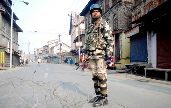 Shutdown affects life in Kashmir