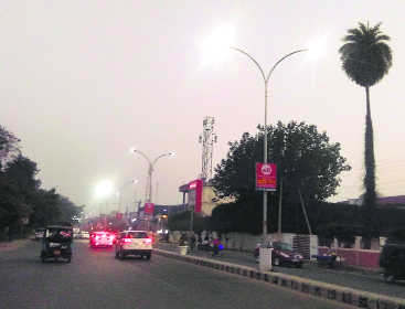 LED lights to illuminate city roads