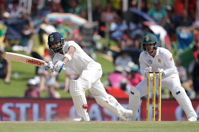 Captain Kohli keeps India afloat with a fighting 85