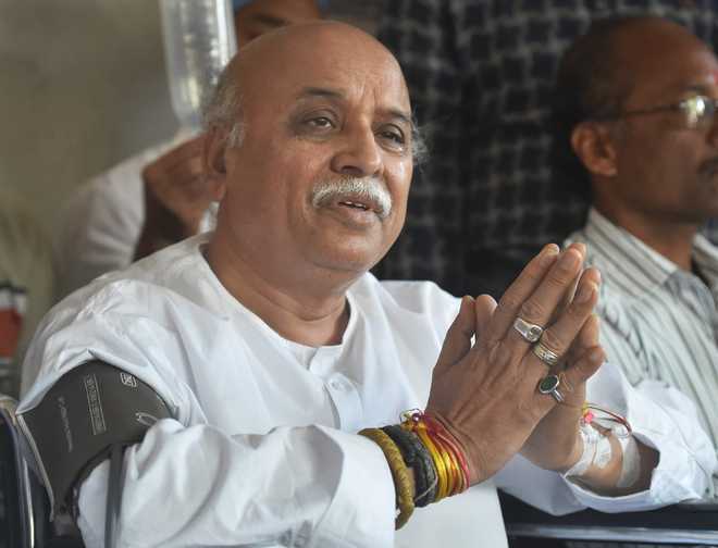 After disappearance, Togadia says  ‘people had come to kill him’