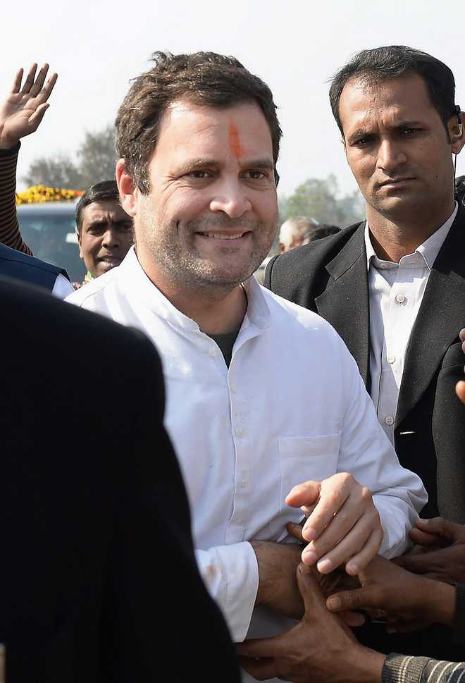 Rahul Gandhi defies security concerns in Amethi as BJP protests continue