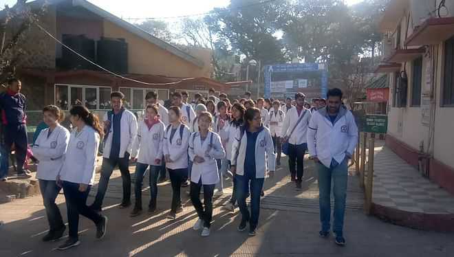 Nahan medical college students boycott classes