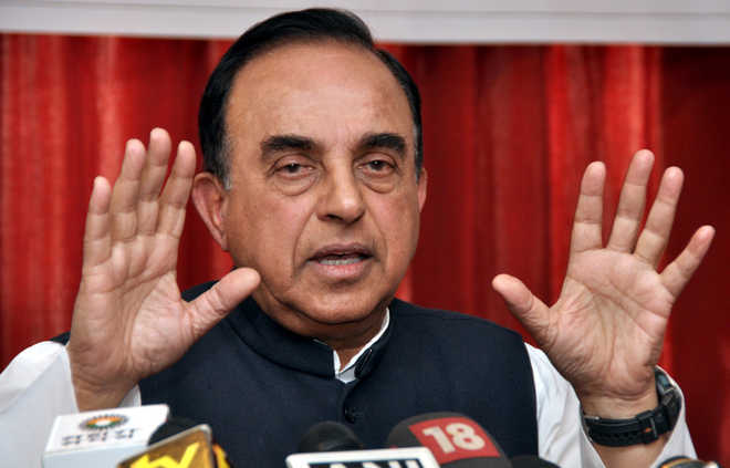 Rs 414 cr fine imposed by I-T on firm in Herald case: Swamy to court