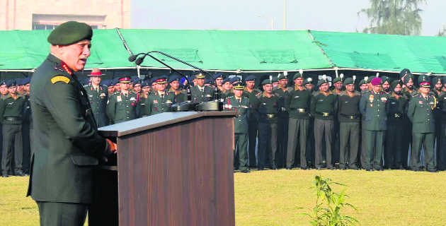 Chief of Army staff visits Jalandhar Cantonment
