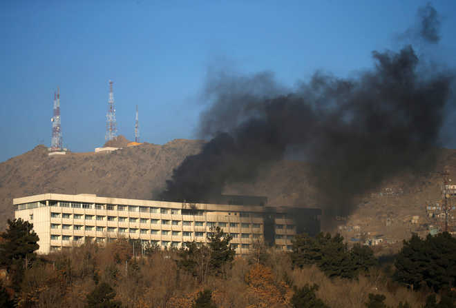 At least 6 dead in 12-hour Taliban siege at luxury Kabul hotel