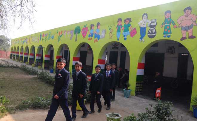 On mission mode, teachers pool funds for govt school in Jind village