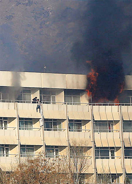 18 dead in Taliban hotel siege at Kabul