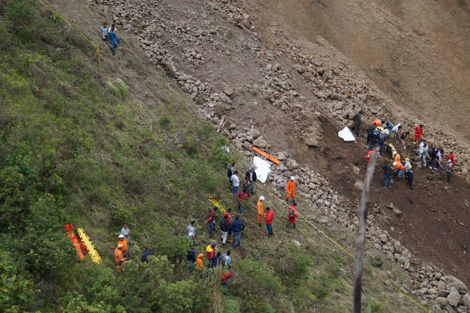 13 dead in Colombia landslide