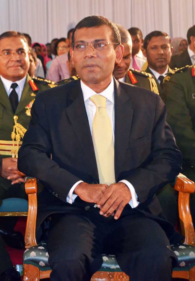 Maldives ex-leader says Chinese projects akin to land grab