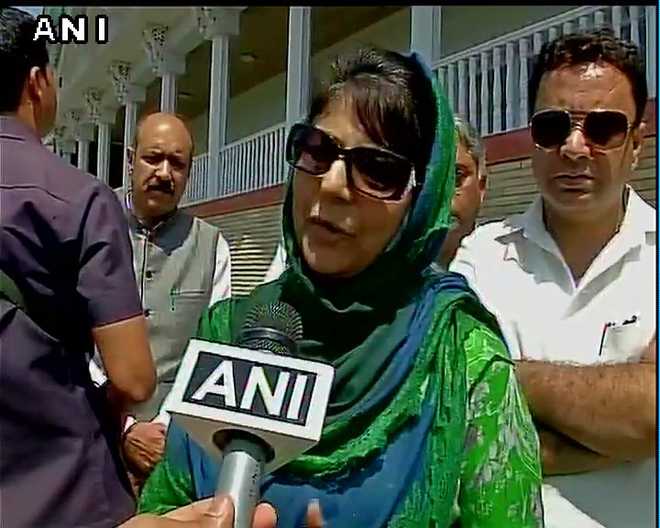 J&K considering amnesty to second-time stone-pelters: Mehbooba