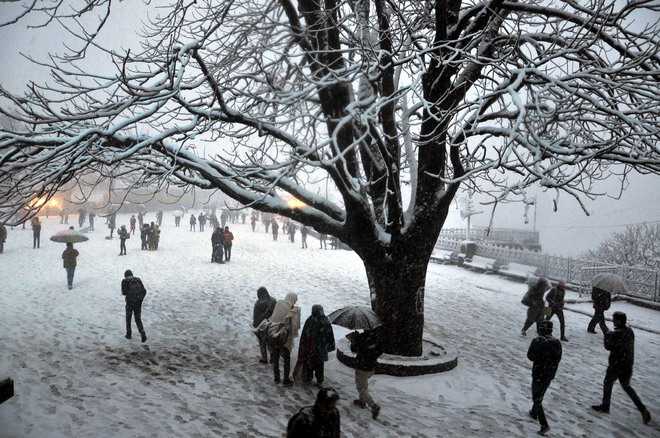 After seven-week dry spell, it snows, rains