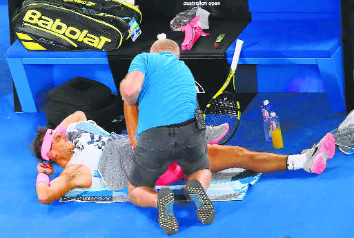 Quarterfinal curse fells Nadal again