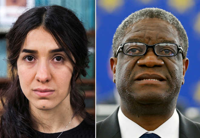 DR Congo’s Dr Mukwege and Yazidi campaigner Murad win Nobel Peace Prize