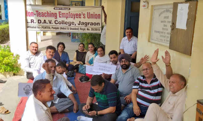 Staff Up In Arms At Lr Dav College The Tribune India