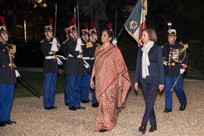 Sitharaman visits Rafale manufacturing facility in France