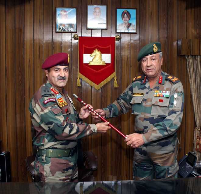 Lt Gen Paramjit is GOC of White Knight Corps