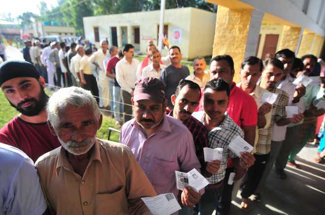 In four phases, state registers 35% voting
