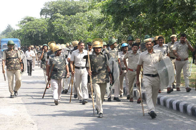 Students plan protest today, police on toes