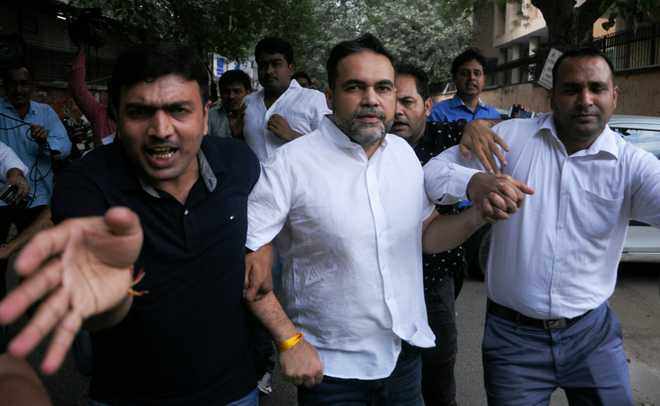 BSP leader’s son, who threatened guests with gun in Delhi hotel, surrenders