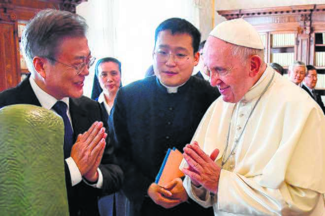 Pope open to N Korea visit
