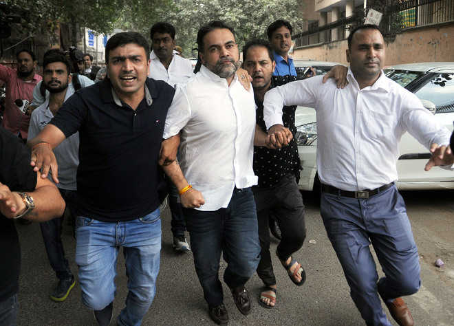 Ex-BSP MP’s son surrenders, sent to day’s police custody