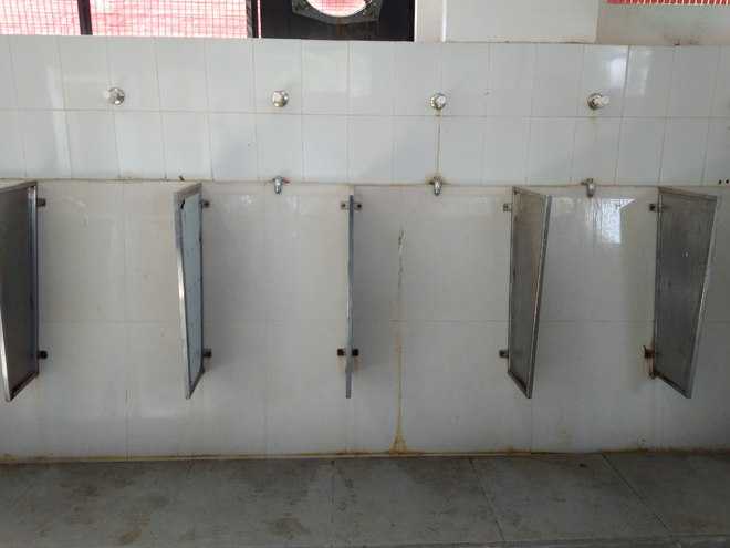 Toilets sans urinals raise a stink at city govt school