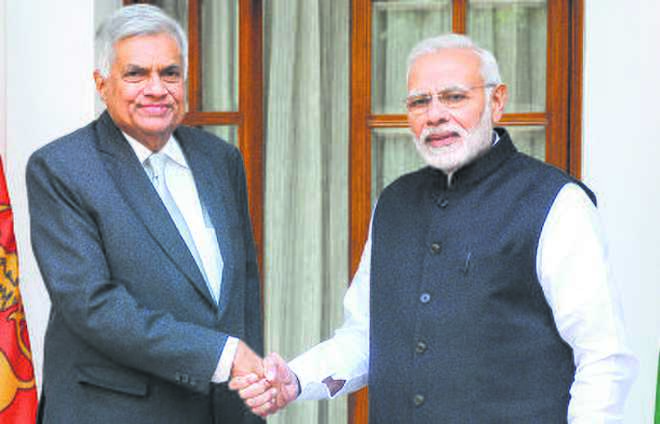 Modi, Wickremesinghe discuss India-assisted projects, China