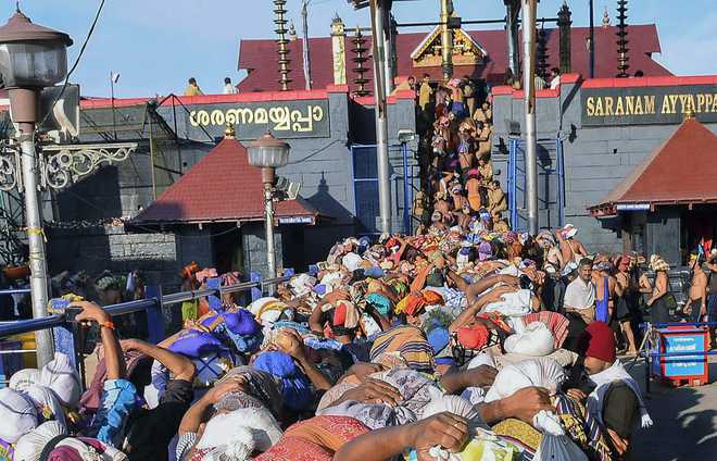 Sabarimala row: Two more women forced to turn back