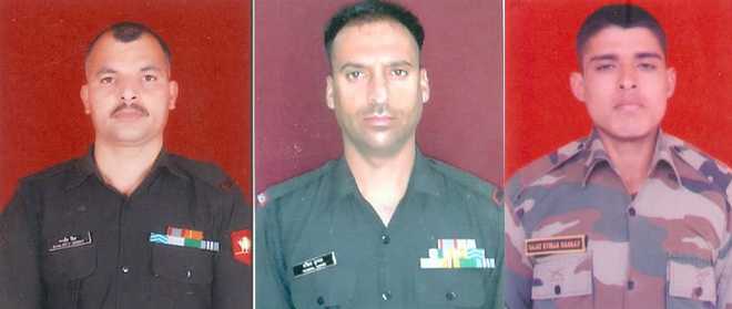 2 Pak intruders shot dead, 3 soldiers killed on LoC
