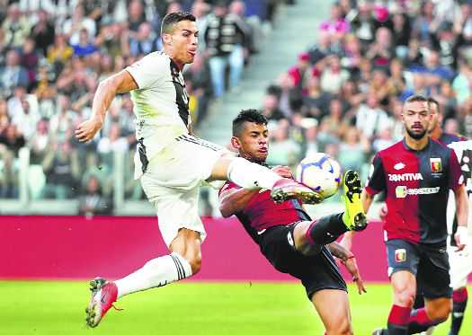 Ronaldo scores but Juventus’ perfect start ended by Genoa