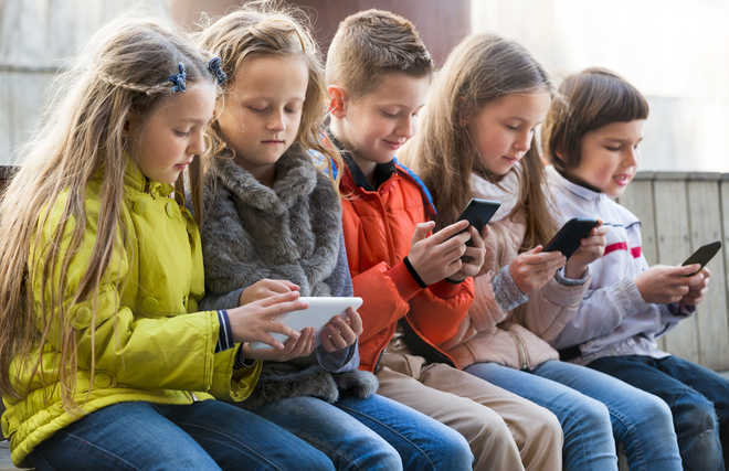 Kids spending more time with screens than outdoors