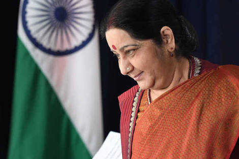 Swaraj steps in, AAP duo can visit Canada