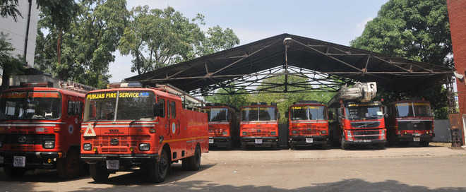 Mohali fire station battles staff crunch