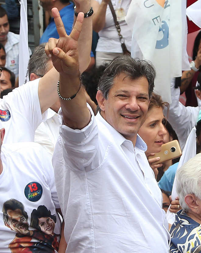 Brazil leftist’s hopes of catching Bolsonaro slim, but gap narrows