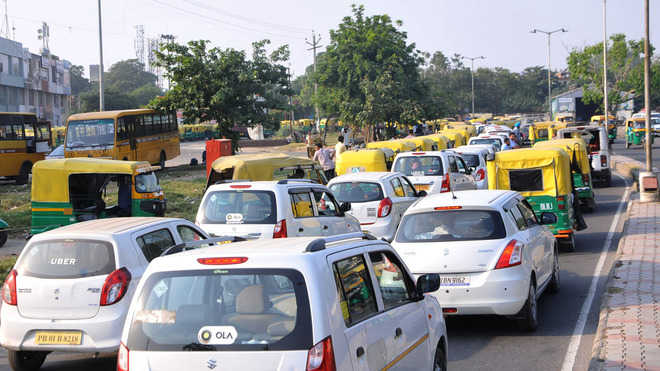CNG cabs, auto-rickshaws create traffic chaos in Mohali