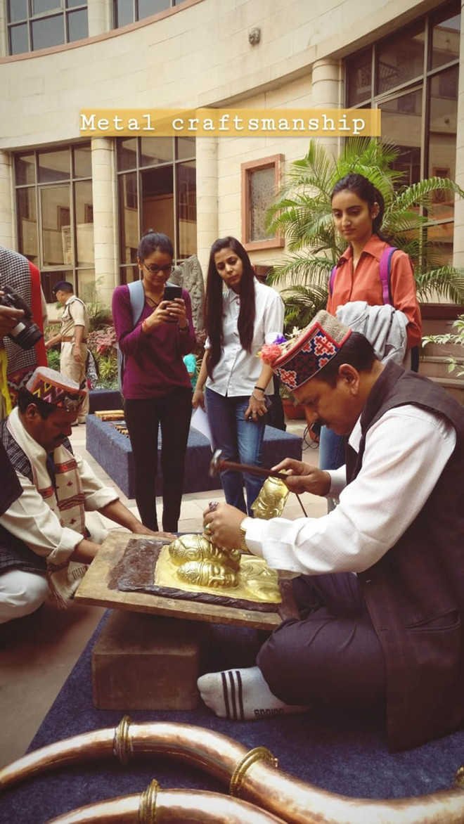 State’s arts and crafts a hit in Delhi The Tribune India