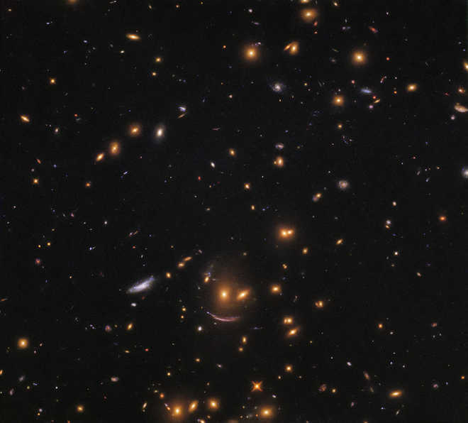 NASA detects smiley in new galaxy
