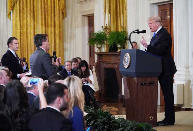 White House suspends press credentials of CNN reporter