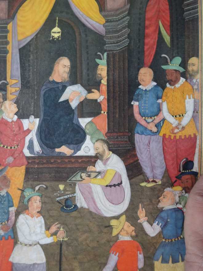 Life of Christ in Mughal painting