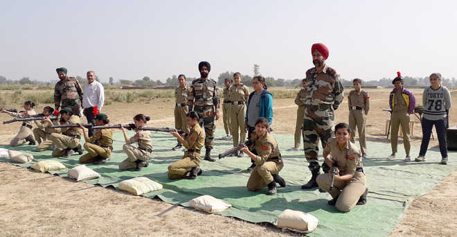 350 NCC cadets take part in training camp