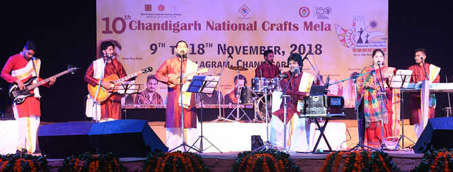 Sanskrit band Dhruvaa wows audience