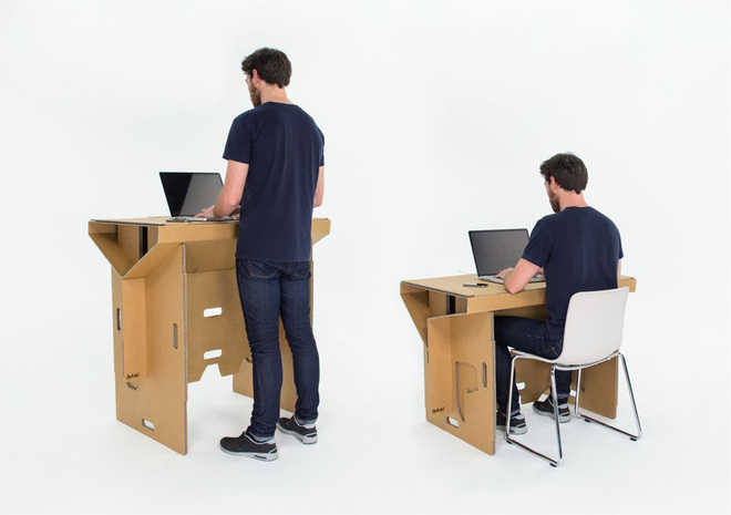 Pedal desks may reduce health risks of sedentary workplace