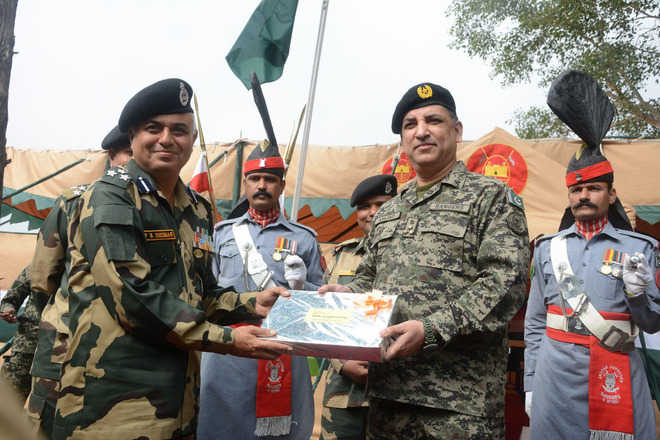 BSF, Pakistan Rangers meet for peace in border areas : The Tribune India