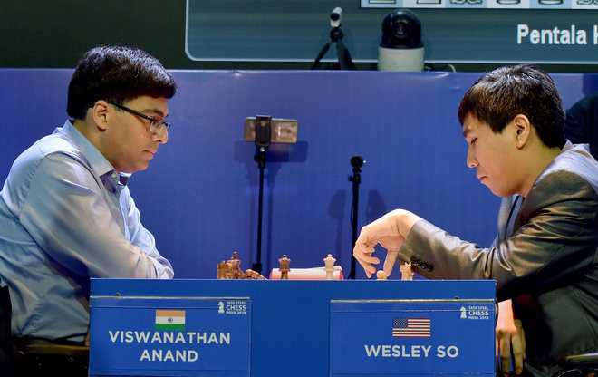 Praggnanandhaa vs Vishy Anand, Tata Steel Chess India Blitz 2018