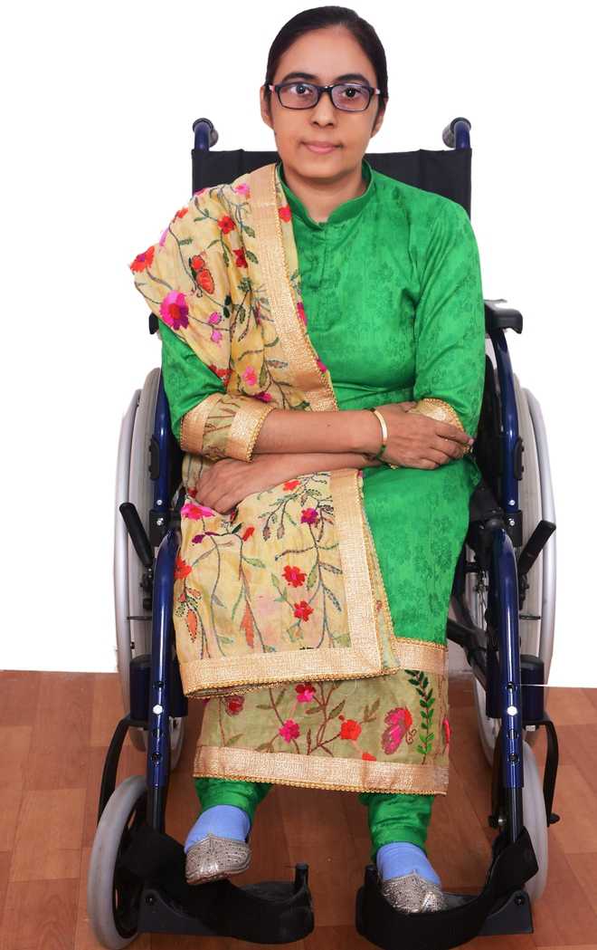 Disability no deterrent for this woman
