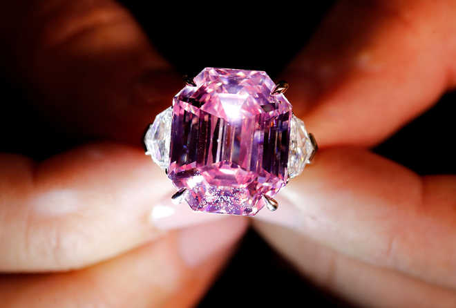‘Incomparable’ pink diamond smashes record at Geneva auction