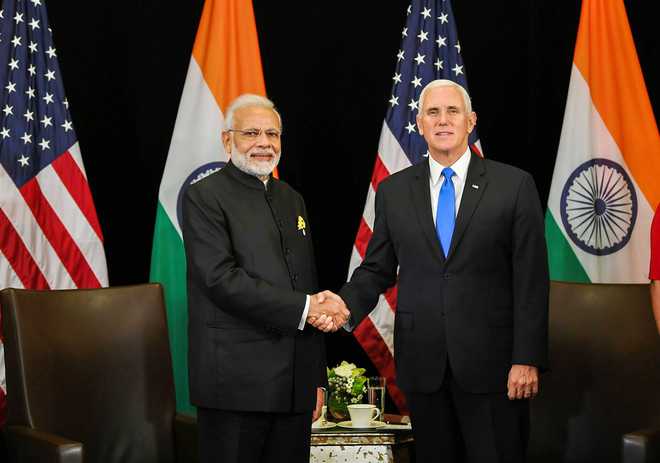 Global terror attack traces lead to Pak: Modi to Pence